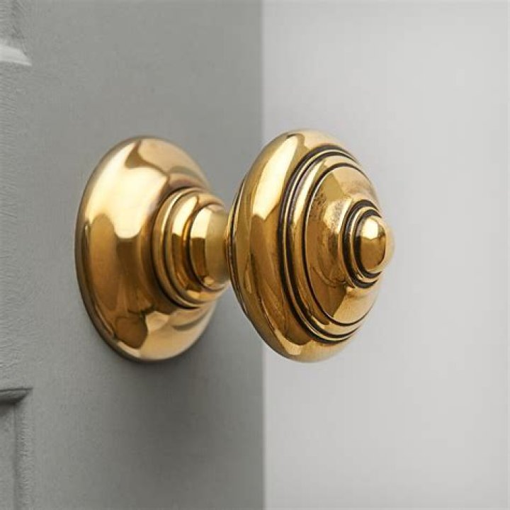 Are brass door knobs real brass?
