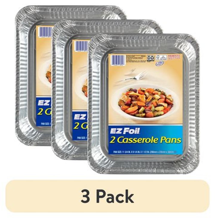 Are hefty EZ foil Pans microwavable?