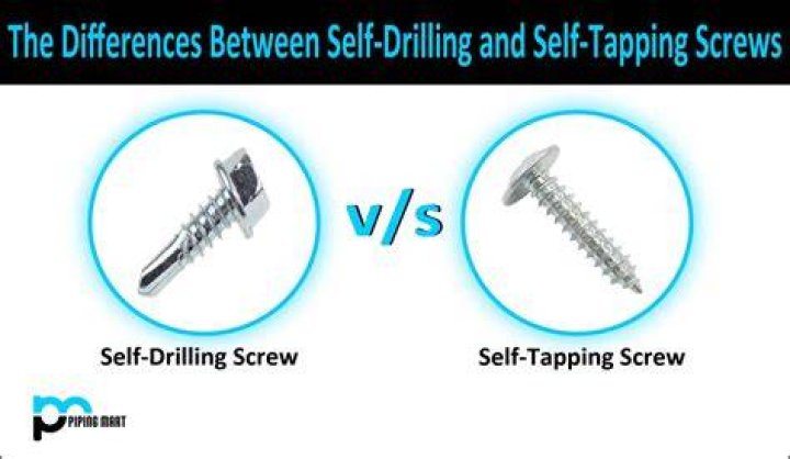 Are lag screws self tapping