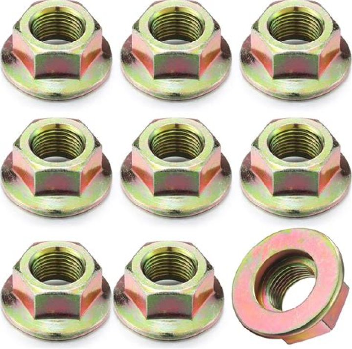 Are lawn mower blade nuts reverse thread
