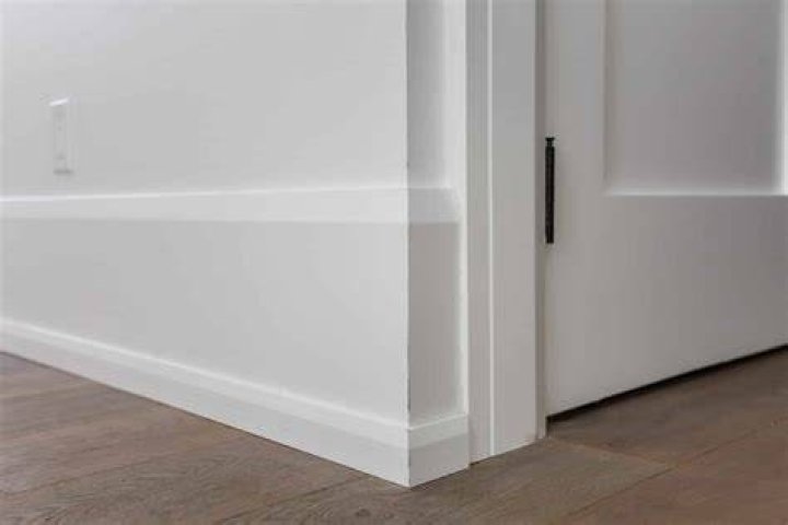 Can I use door casing as baseboard