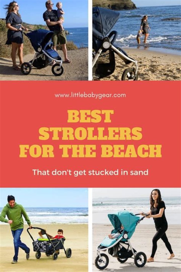 Can jogging strollers go on the beach?