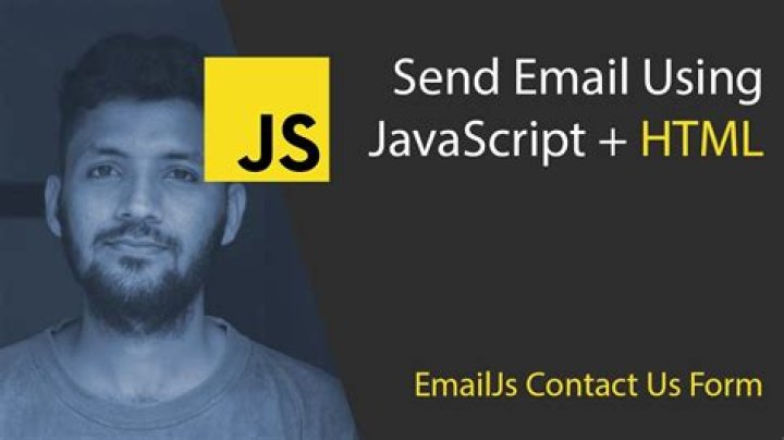 Can we send email using JavaScript?