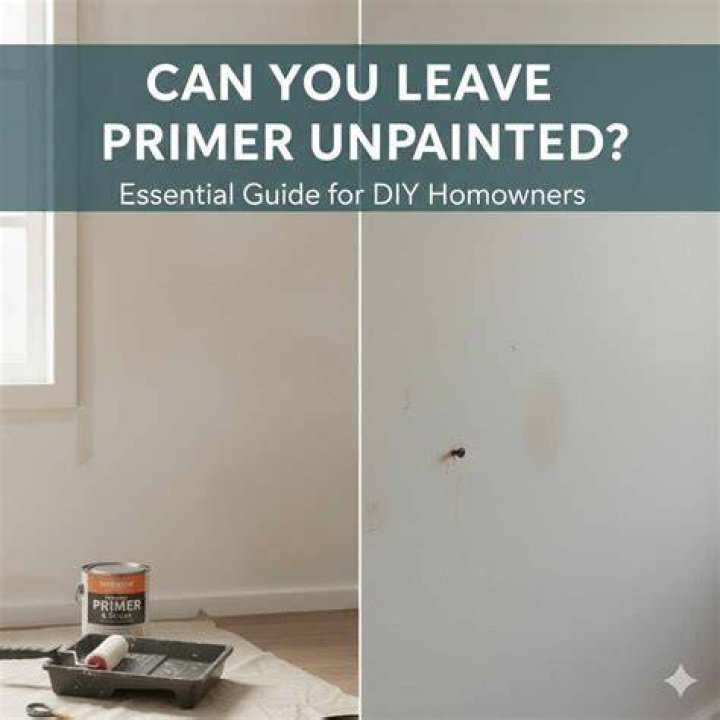 Can you finish with primer?
