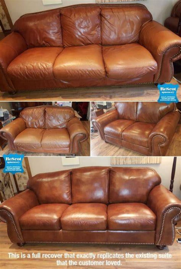 Can you get leather sofa recovered?