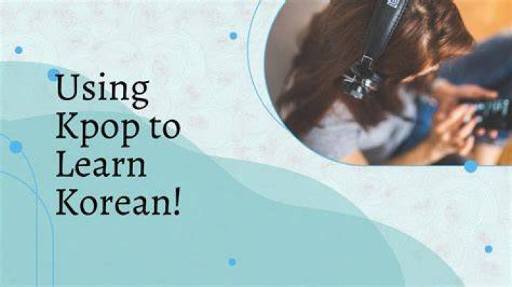 Can you learn Korean from kpop