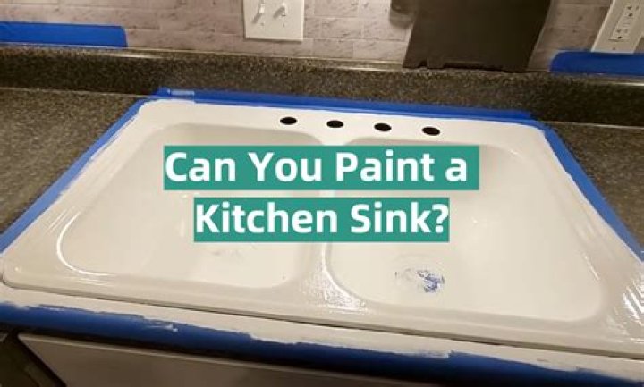 Can you paint sinks
