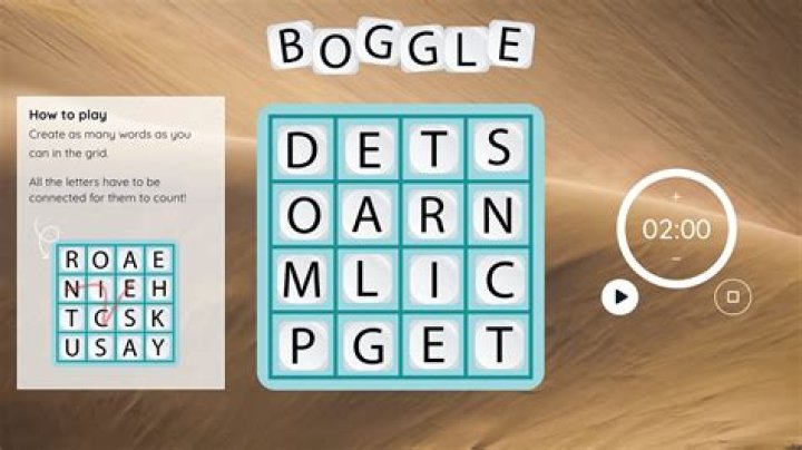 Can you play Boggle online?