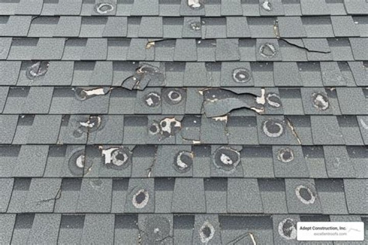 Can you repair a hail damaged roof?