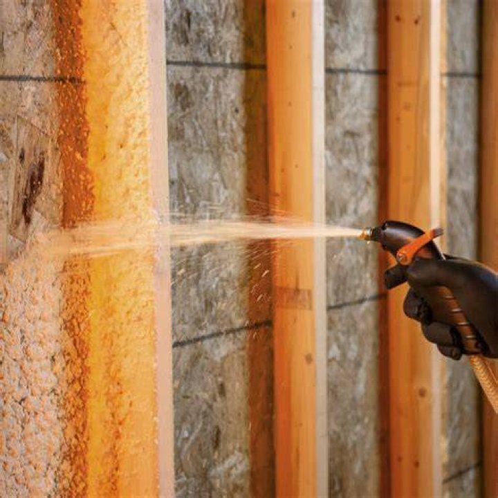 Can you touch spray foam