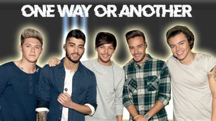 Did One Direction sing one way or another?