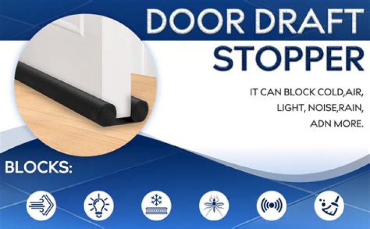 Do draft stoppers block noise