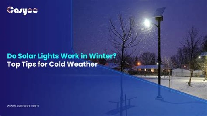 Do fluorescent lights work in cold weather
