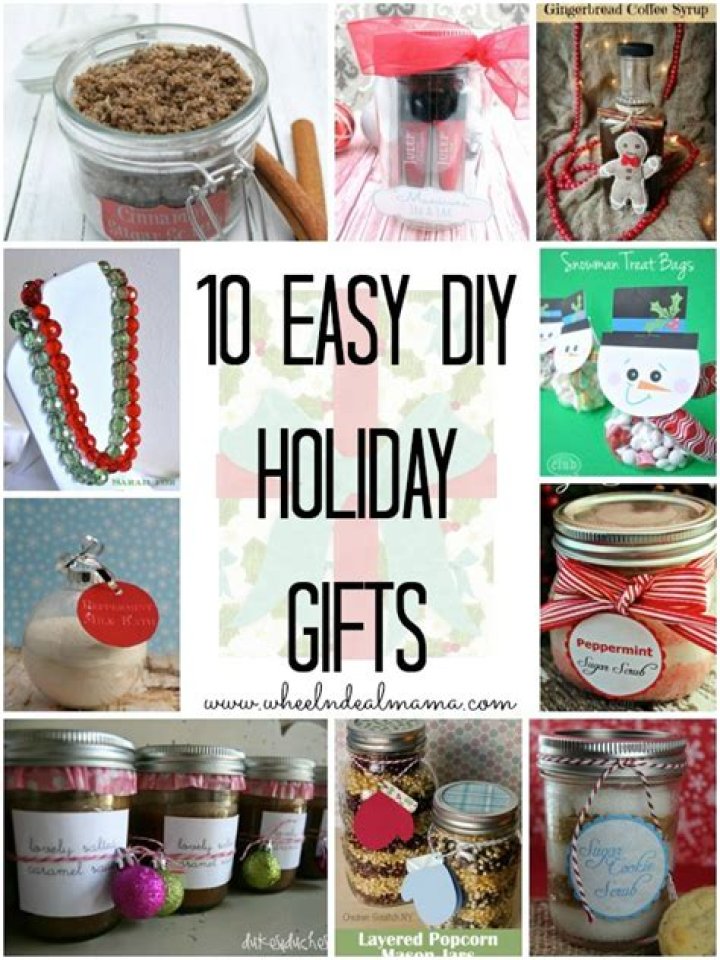 Do it yourself gift ideas?