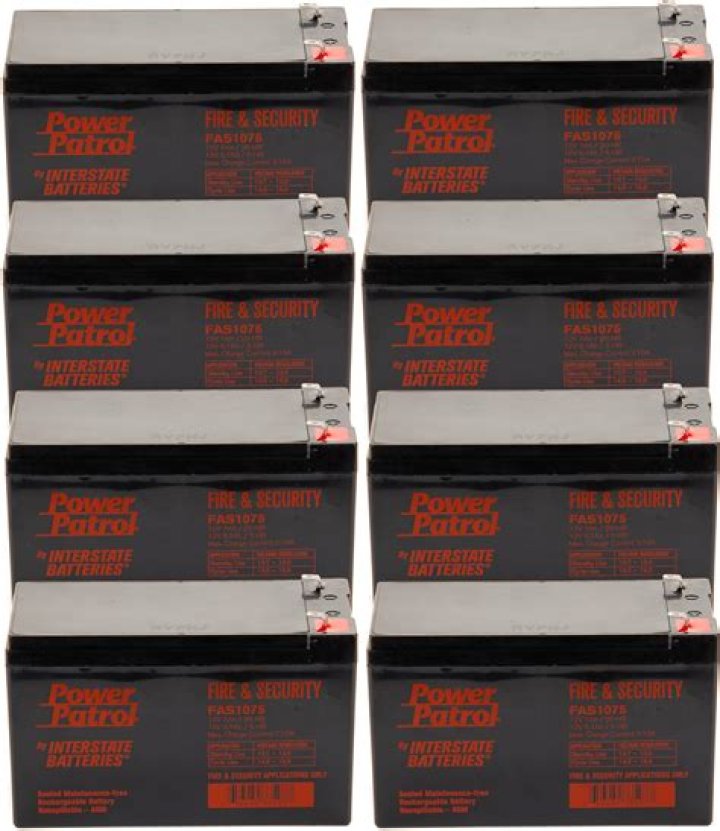 Do security systems need batteries?