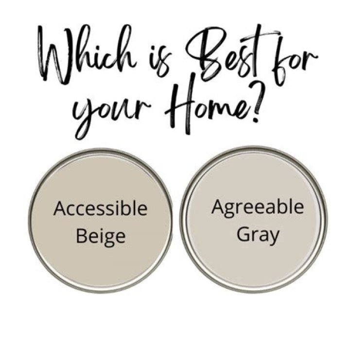 Does accessible beige look gray
