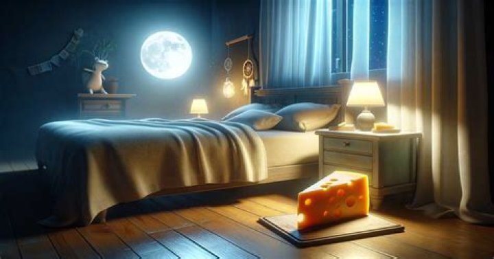 Does cheese before bed cause nightmares?