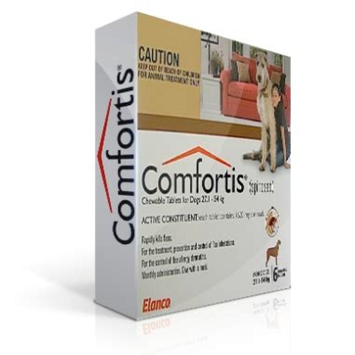 Does Comfortis have side effects?