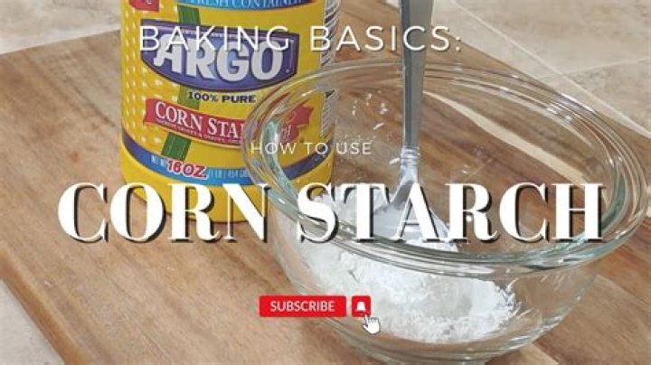 Does cornstarch make cake rise?