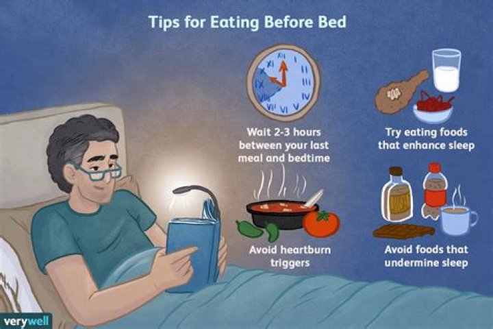 Does eating before bed raise blood sugar