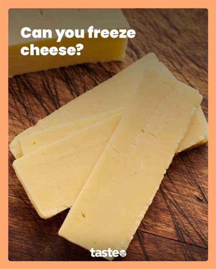 Does freezing cheese change the taste?
