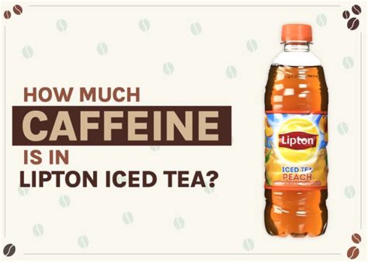 Does Lipton jasmine tea have caffeine