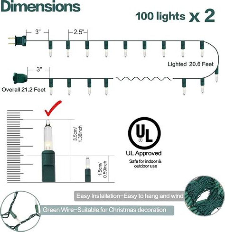 How are Christmas light strings wired?