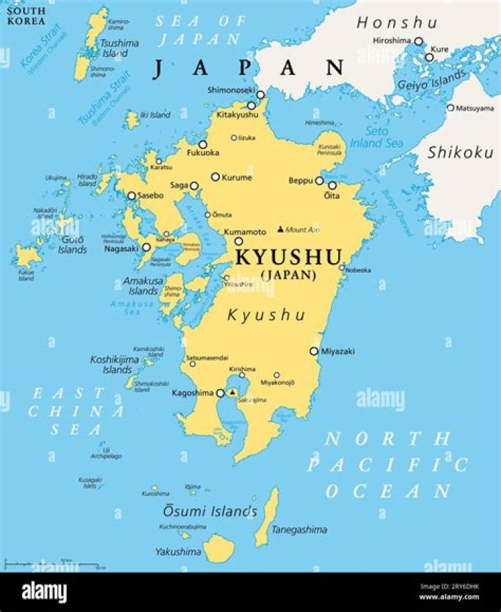 How big is Kyushu