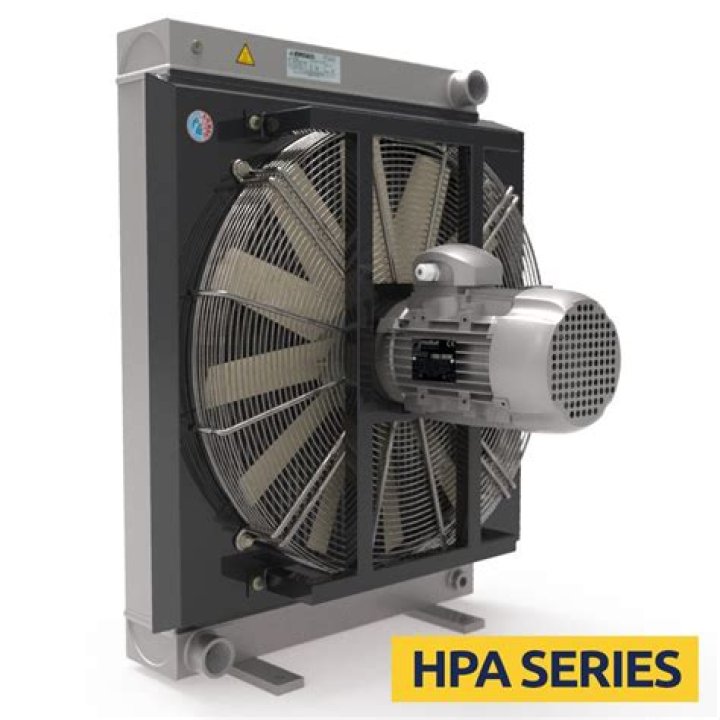 How do air blast coolers work?