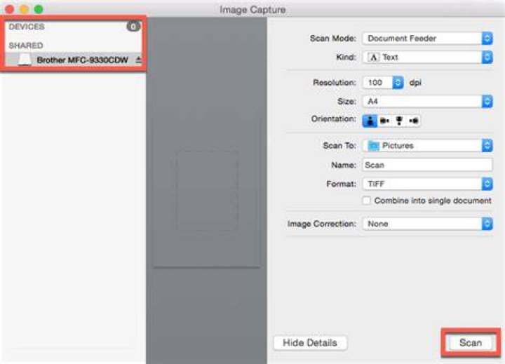 How do I add a scanner to Image Capture Mac?