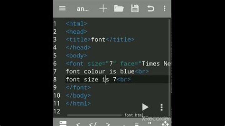 How do I change the font in HTML inline?
