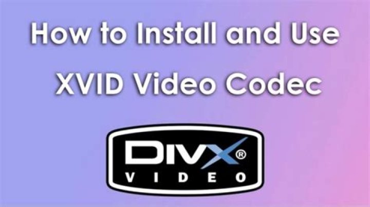 How do I download and install Xvid codec?