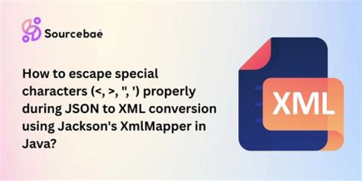 How do I escape characters in XML?