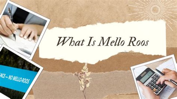 How do I find Mello Roos