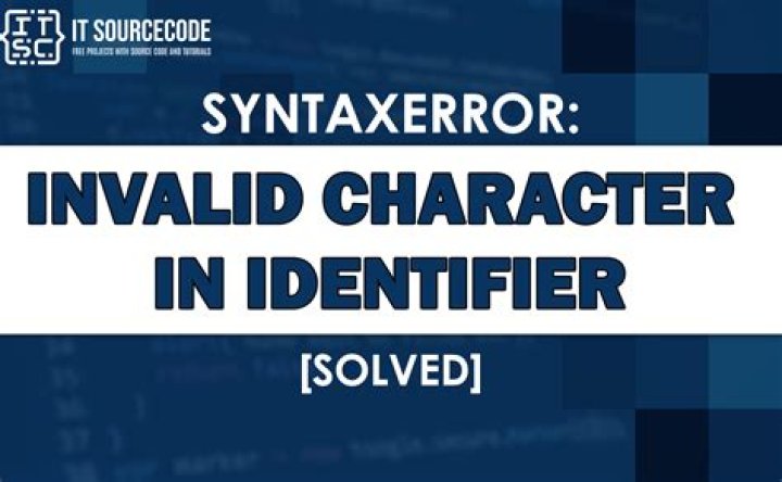 How do I fix an invalid identifier in SQL?