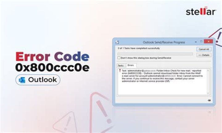 How do I fix error 0X800CCC0E?