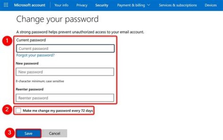 How do I get a new password?
