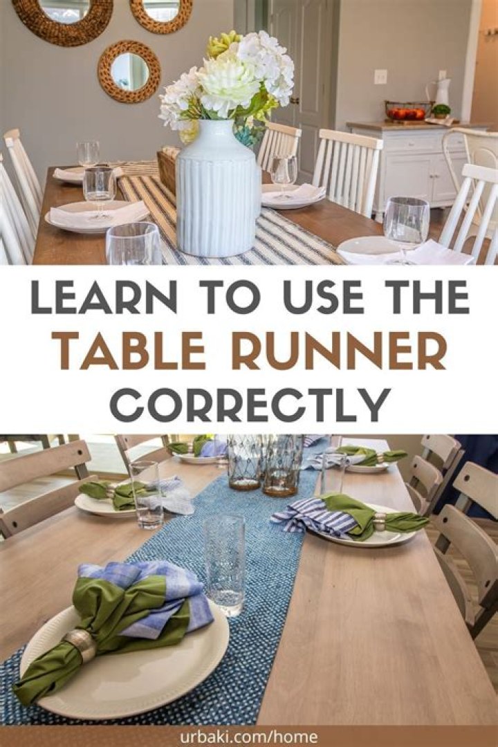 How do I get a table runner