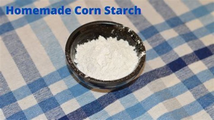 How do I make cornstarch?
