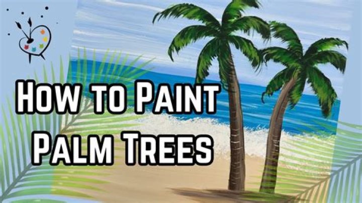 How do I make my palm tree trunk smooth?