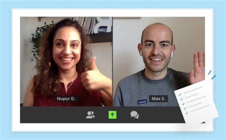 How do I practice an online interview?