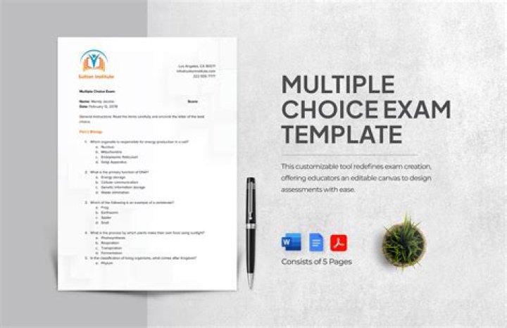 How do I prepare for a multiple choice exam