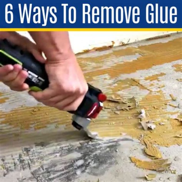 How do I remove cutback adhesive from concrete?