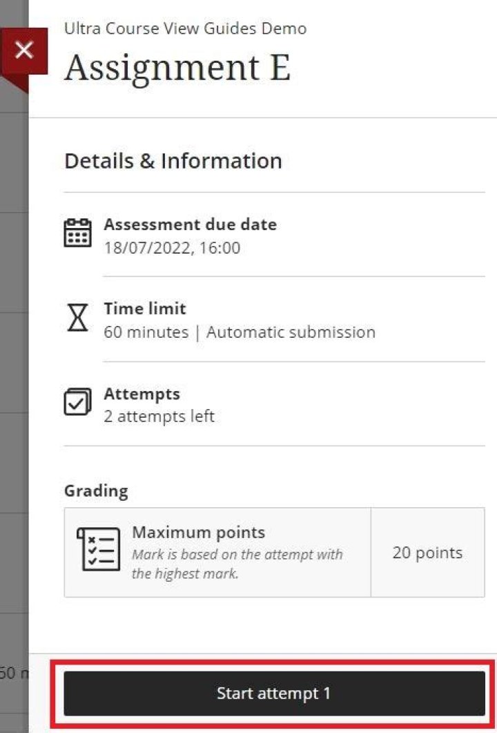 How do I resend an assignment on blackboard?