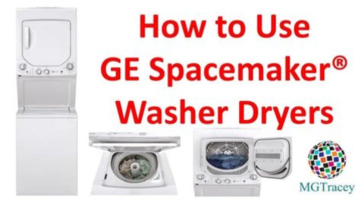 How do I reset my GE Spacemaker washer