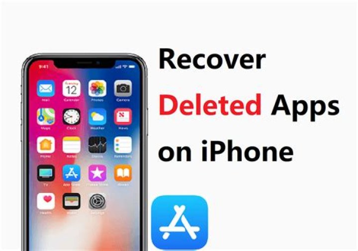 How do I restore deleted app data?