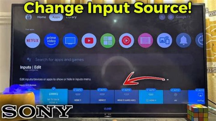 How do I select optical input on Sony receiver?