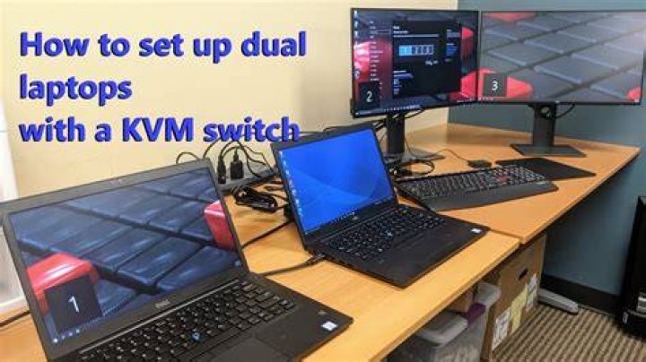 How do I set up my KVM switch?