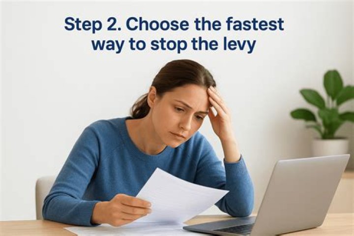 How do I stop a wage levy