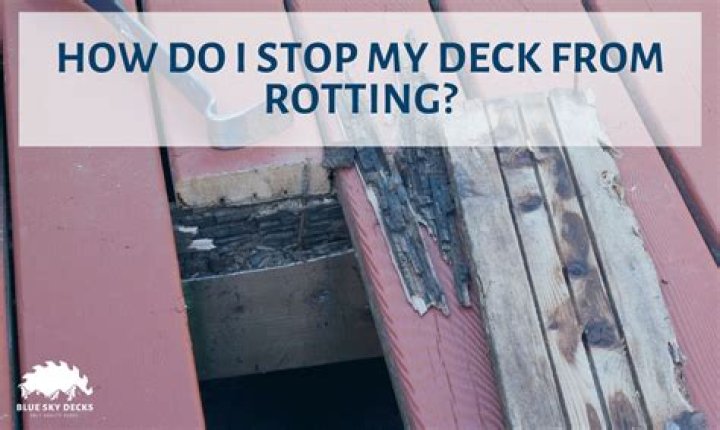 How do I stop my deck from heaving?